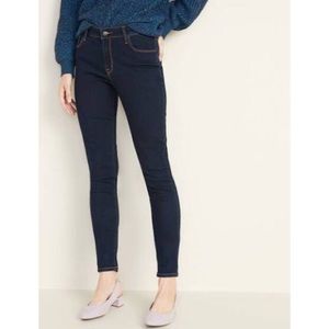 [Old Navy] Dark Wash Rockstar Super Skinny Jeans